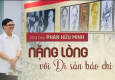 Nhà báo Phan Hữu Minh - Nặng lòng với di sản báo chí