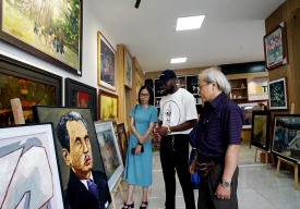 Khai trương “Không gian mỹ thuật Hương sắc gió ngàn”