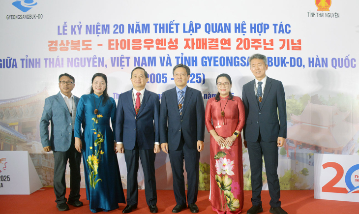 20 năm quan hệ hợp tác tốt đẹp Thái Nguyên - Gyeongsangbuk-do
