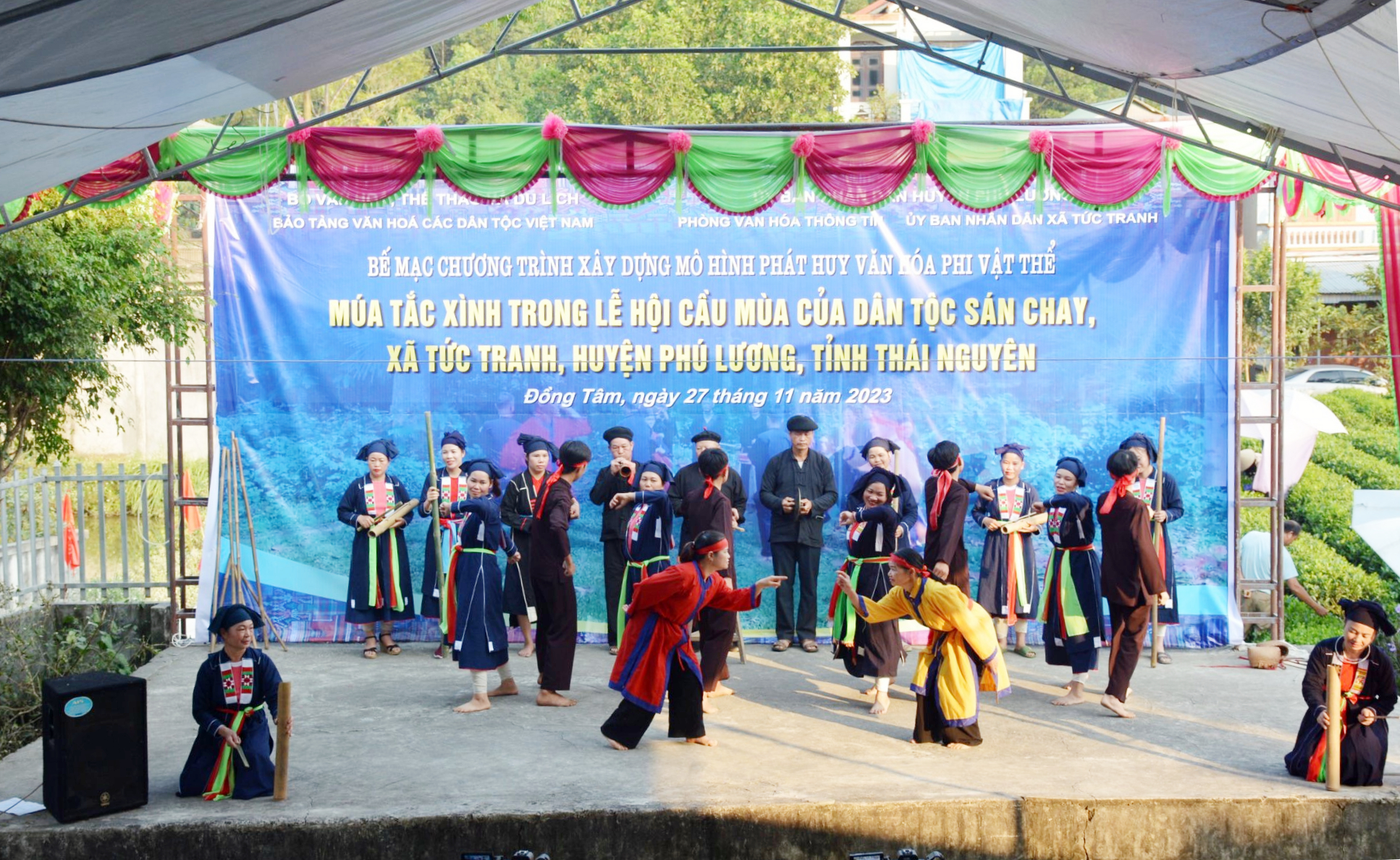 Bảo tồn, phát huy múa Tắc Xình dân tộc Sán Chay huyện Phú Lương