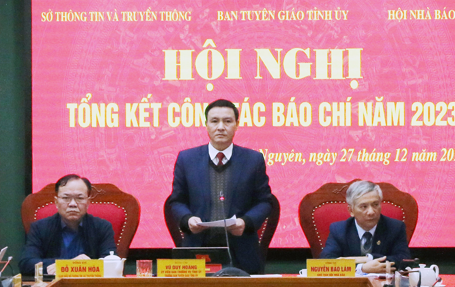 Công tác báo chí năm 2023: Góp phần hoàn thành tốt các nhiệm vụ chính trị, phát triển kinh tế - xã hội