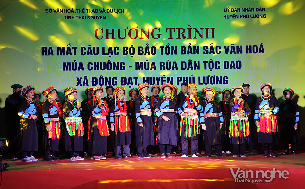 Ra mắt câu lạc bộ Bảo tồn bản sắc văn hoá múa chuông - múa rùa dân tộc Dao