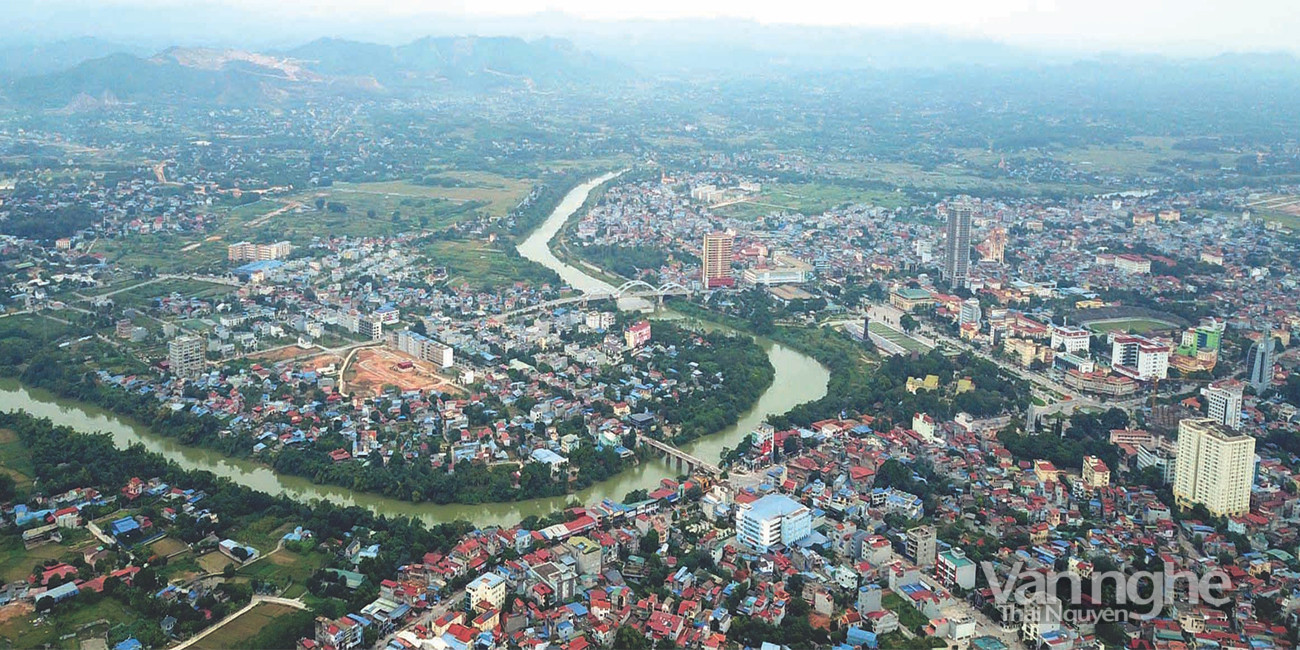 Một góc trung tâm TP. Thái Nguyên hôm nay.