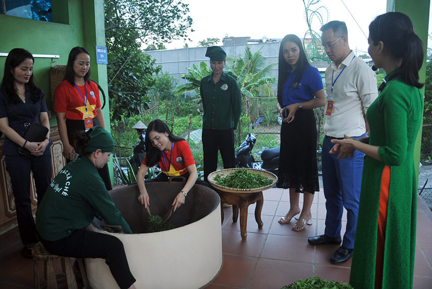 Nhiều hoạt động vì cuộc sống cộng đồng tại Liên hoan Thanh niên tiên tiến