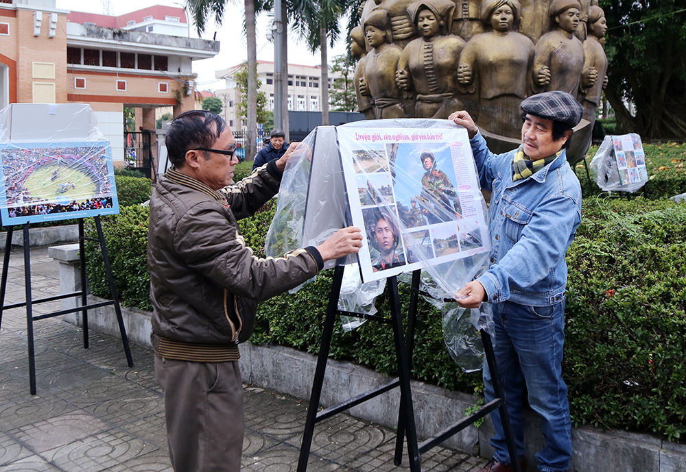 Hoàn tất công tác chuẩn bị cho Lễ hội thơ Nguyên tiêu “Tiếng ca người Việt Bắc”