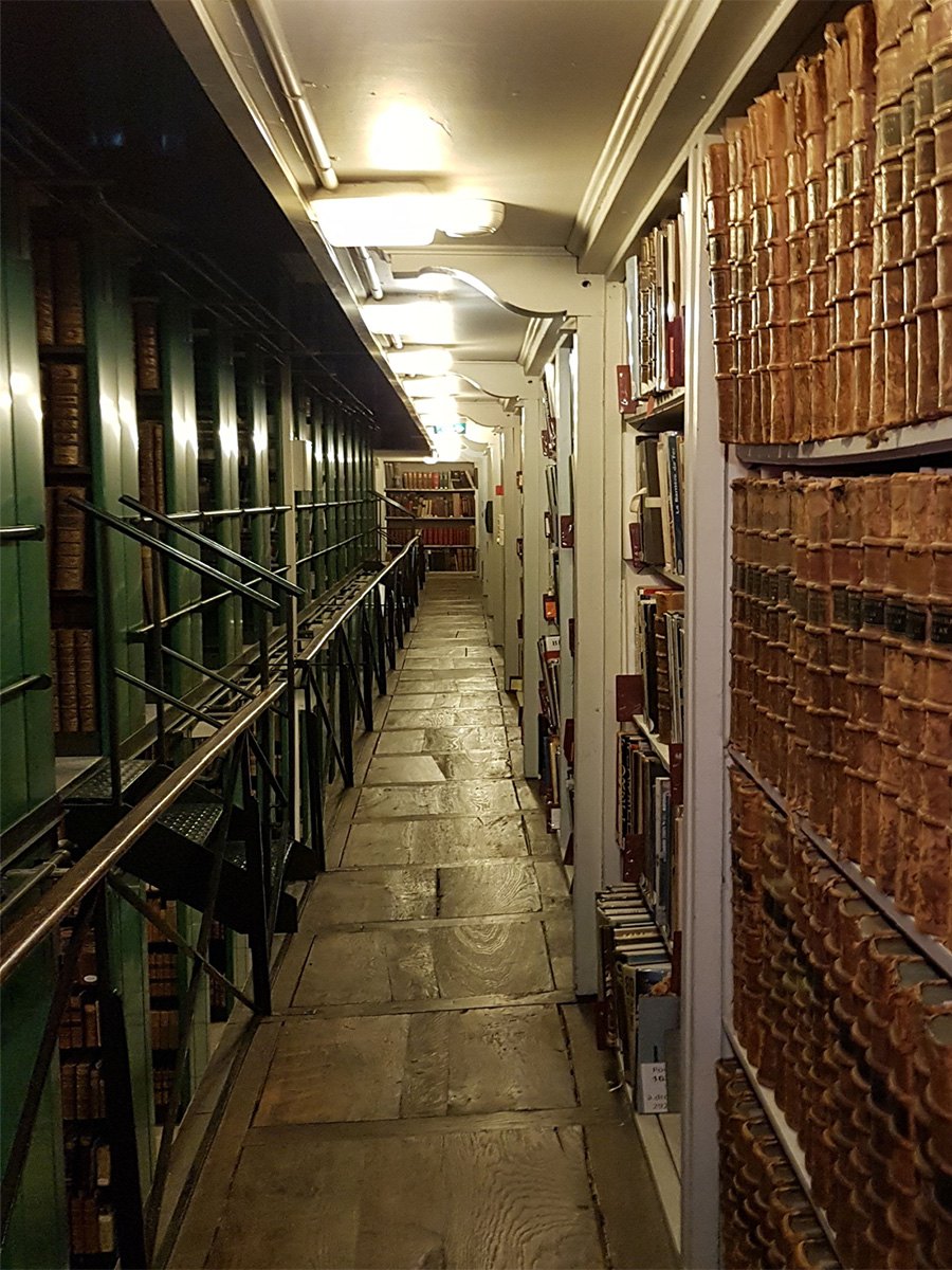 Một góc bảo tồn sách di sản tại Thư viện Quốc gia Pháp