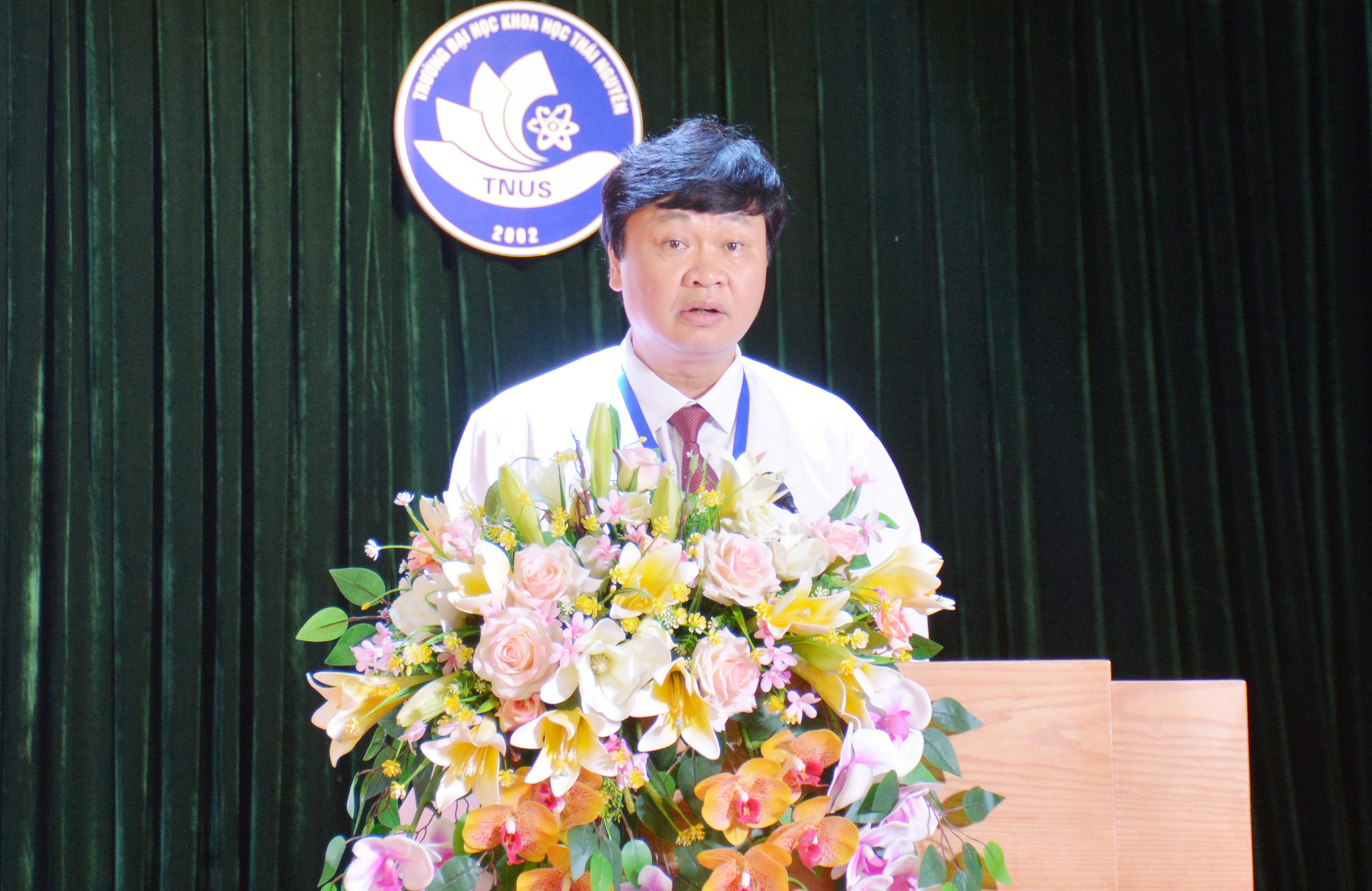 Đồng chí Phạm Việt Đức, Giám đốc Sở Giáo dục và Đào tạo tỉnh Thái Nguyên phát biểu Bế mạc