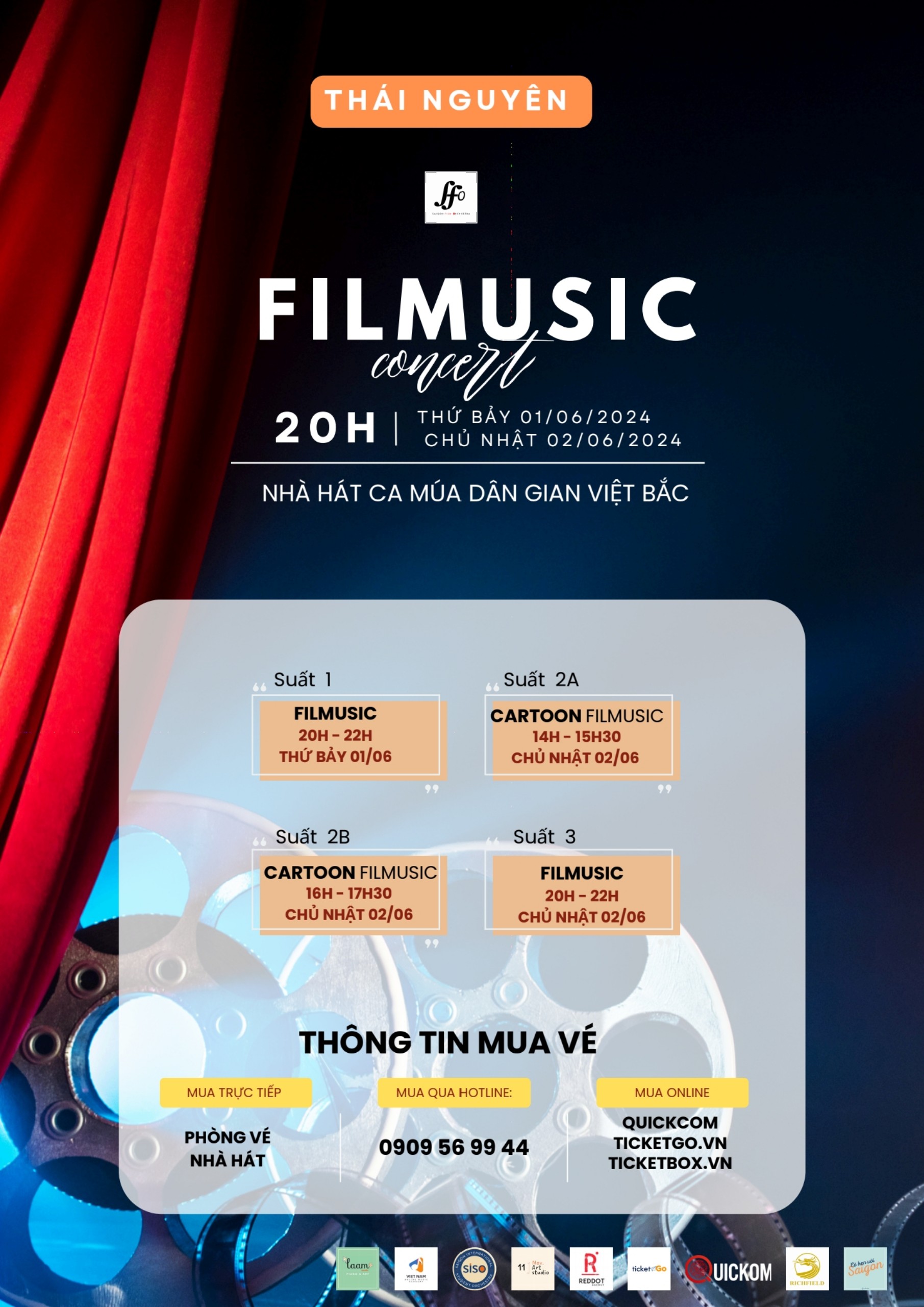 Lịch biểu diễn Music Concert 2024 tại Thái Nguyên