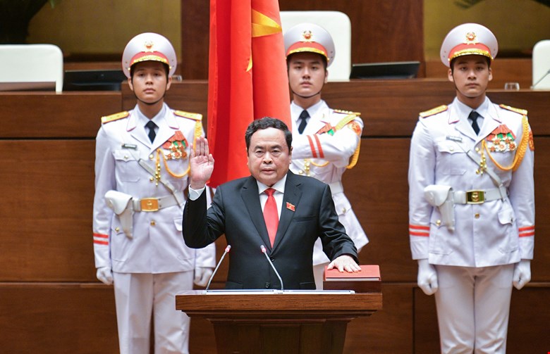 Chủ tịch Quốc hội Trần Thanh Mẫn tuyên thệ nhậm chức ngày 20/5/2024