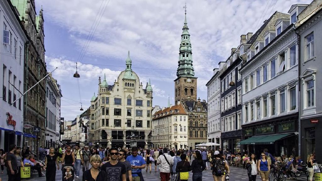 Phố Stroget, Copenhagen, Đan Mạch