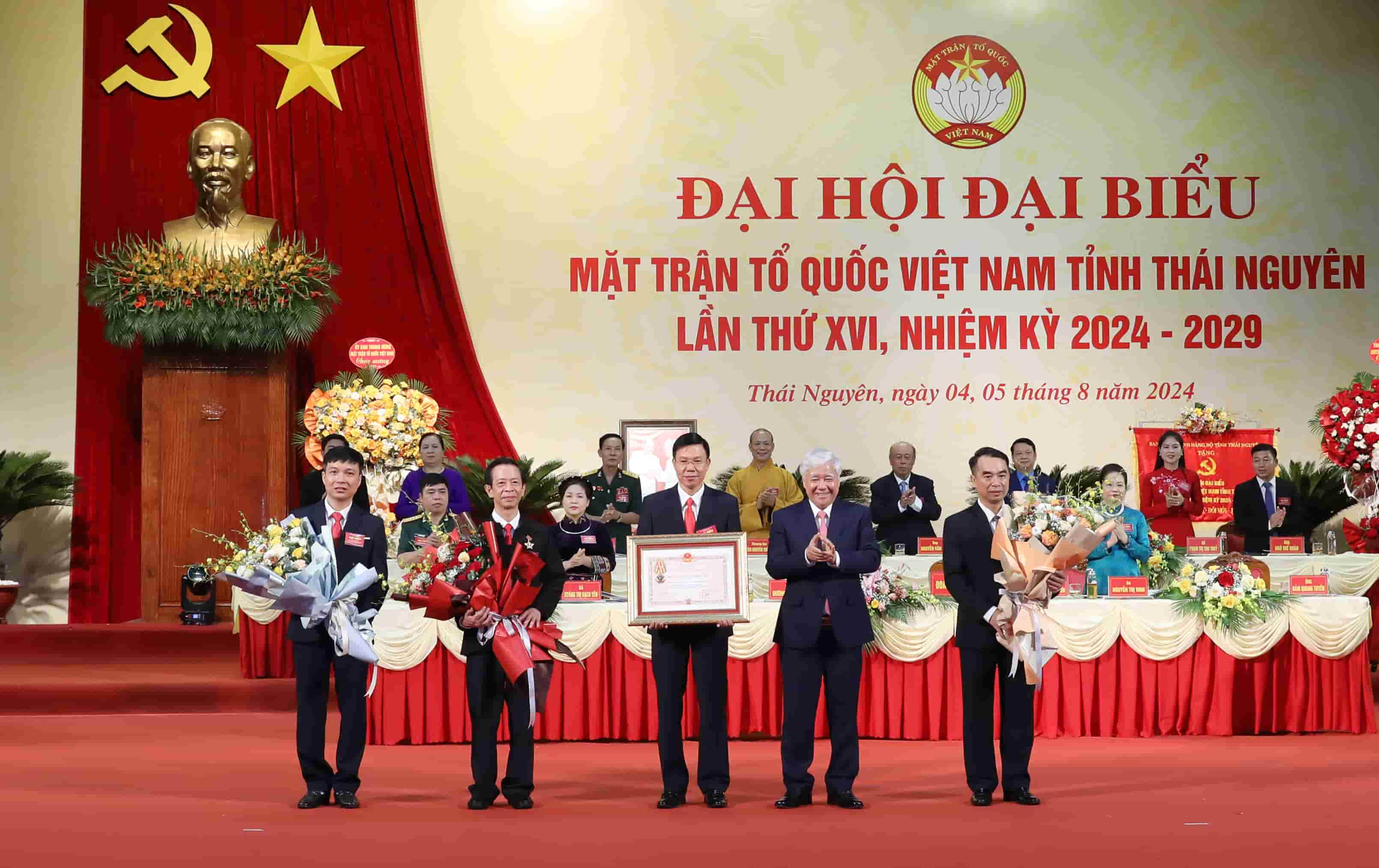 Đại hội MTTQ Việt Nam tỉnh Thái Nguyên lần thứ XVI, nhiệm kỳ 2024 - 2029