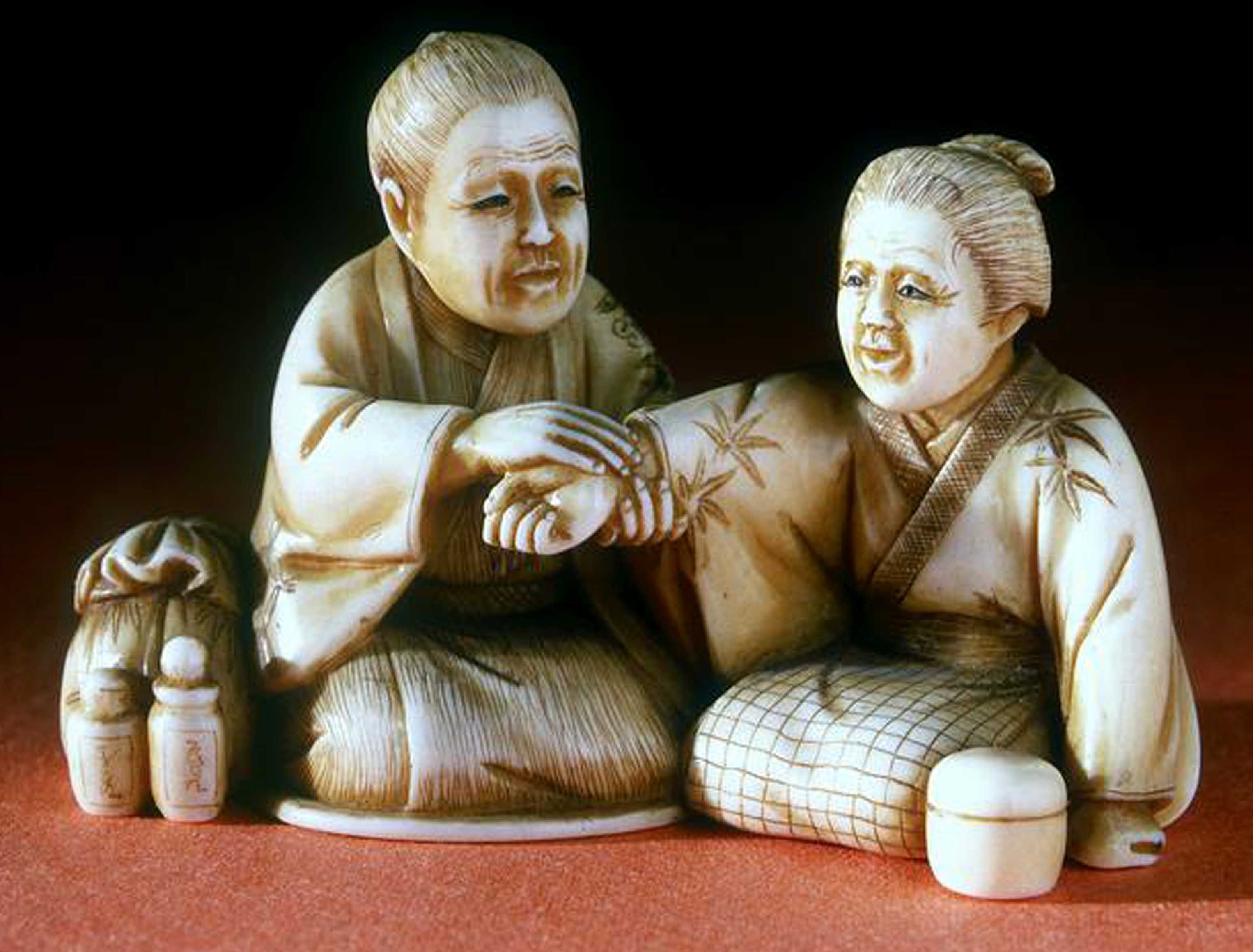 Netsuke - những vật nhỏ dắt lưng dễ thương