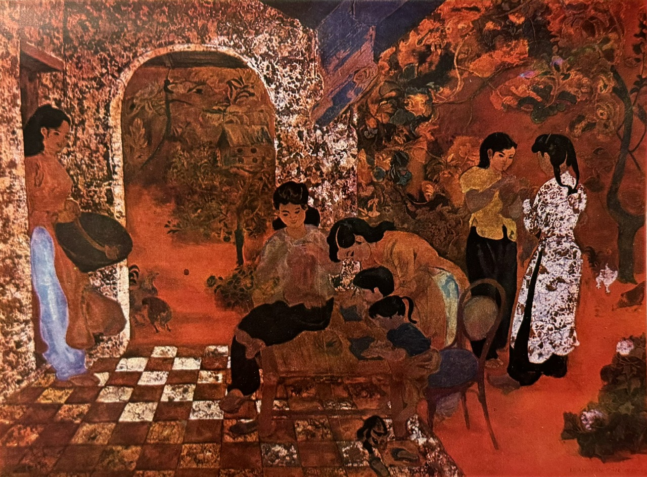 “Mùa Đông sắp đến”, Sơn mài - 1960