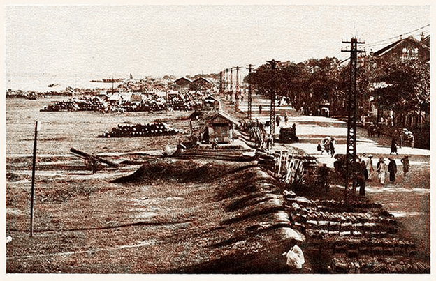 Phố Thanh Hà, nơi cụ Đặng Huy Trứ lập hiệu ảnh Cảm Hiếu Đường. Ảnh: Tư liệu  