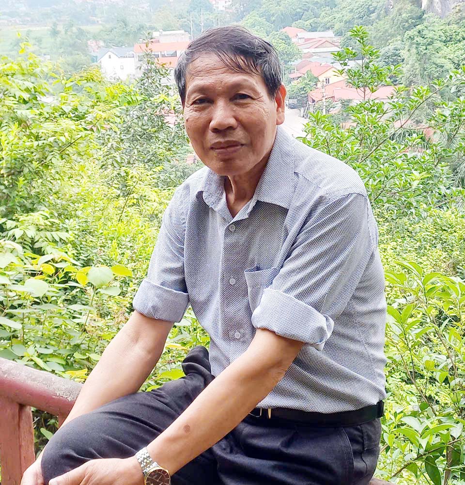 Nhà văn Phạm Quý (hội viên Chi hội Văn xuôi, Hội Văn học nghệ thuật tỉnh Thái Nguyên)