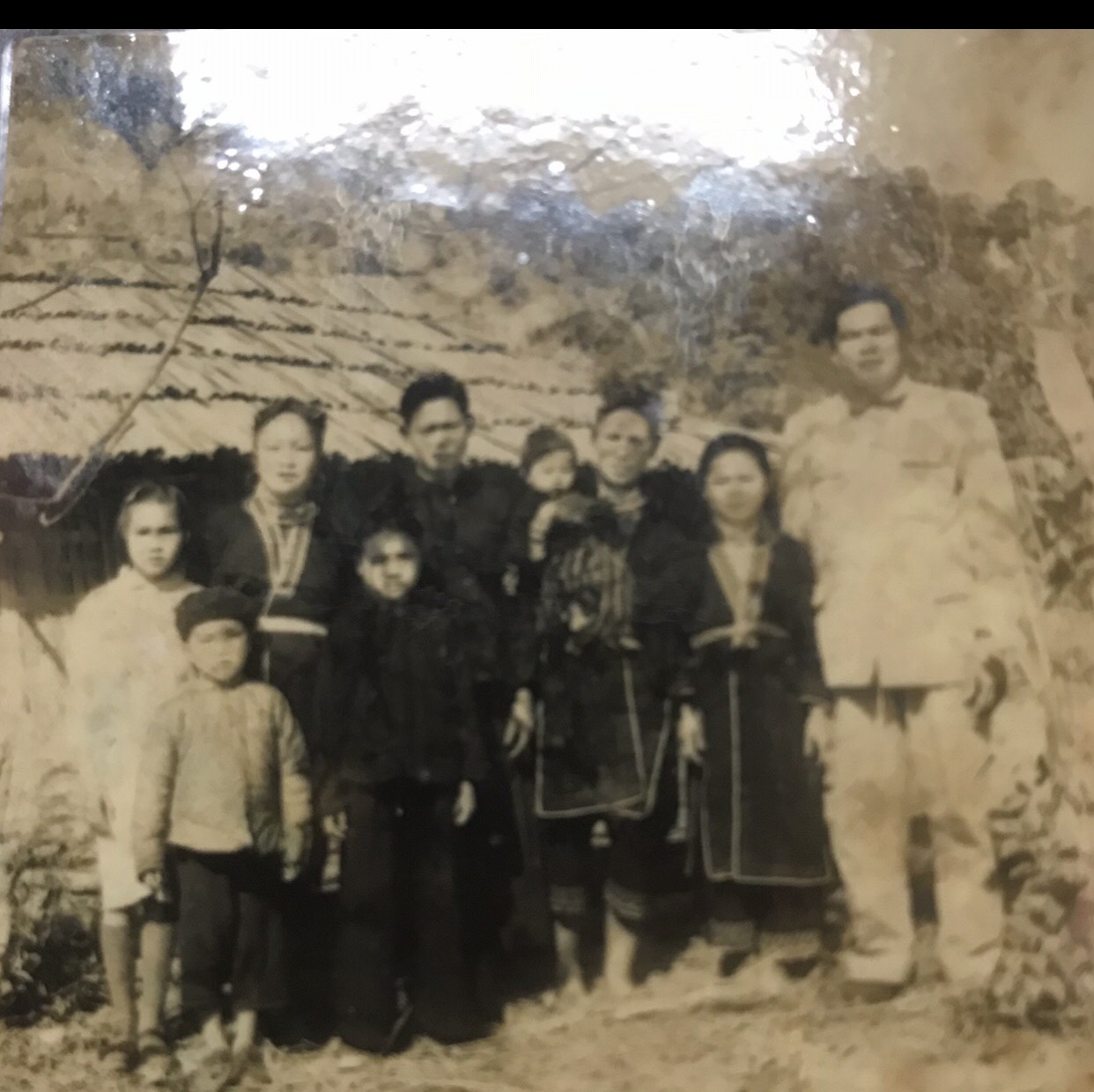 Gia đình ông Triệu Khánh Phương, mùa xuân năm 1958
